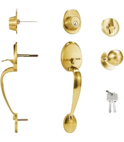 Amazon.co.jp: (Antique Brass) - Kwikset 96870-087 Antique Brass